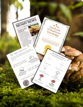 Load image into Gallery viewer, Discovering Mushrooms: A Nature Study Unit Digital Download