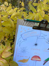 Load image into Gallery viewer, Autumn Scavenger Hunt: Digital Download
