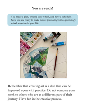 Load image into Gallery viewer, A Simple Guide to Nature Journaling with a Phenology Wheel: Digital Download
