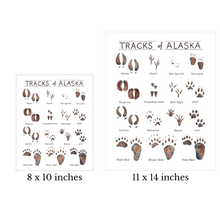Load image into Gallery viewer, Tracks of Alaska Art Print
