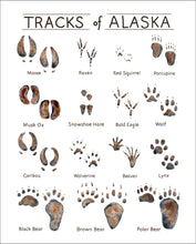 Load image into Gallery viewer, Tracks of Alaska Art Print