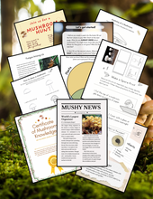 Load image into Gallery viewer, Discovering Mushrooms: A Nature Study Unit Digital Download