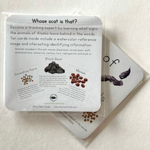 Load image into Gallery viewer, Scats of Alaska Learning Cards