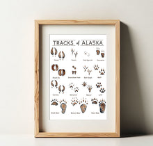 Load image into Gallery viewer, Tracks of Alaska Art Print