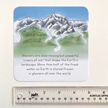 Load image into Gallery viewer, Glacier Learning Cards
