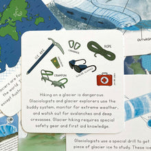 Load image into Gallery viewer, Glacier Learning Cards