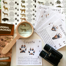 Load image into Gallery viewer, Animal Track Learning Cards: Digital Download