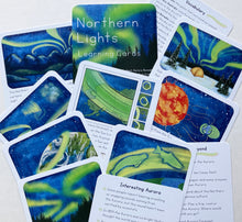 Load image into Gallery viewer, Northern Lights Learning Cards