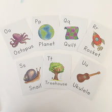 Load image into Gallery viewer, Alphabet Flashcards Digital Download