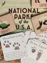 Load image into Gallery viewer, Animal Track Learning Cards