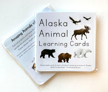 Load image into Gallery viewer, Alaska Animal Learning Cards