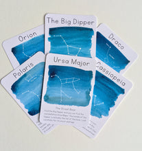 Load image into Gallery viewer, Exploring the Night Sky for Kids Learning Cards