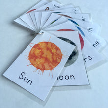 Load image into Gallery viewer, Solar System Flashcards and Mini-Poster: Digital Download