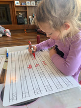 Load image into Gallery viewer, Writeable ABC Placemat for Kids