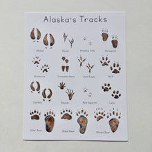 Load image into Gallery viewer, Animal Tracks of Alaska Mini-Poster: Digital Download
