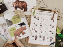 Load image into Gallery viewer, Animal Tracks of Alaska Mini-Poster: Digital Download