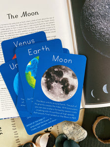 Solar System Learning Cards