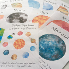 Load image into Gallery viewer, Solar System Cards: Digital Download
