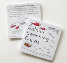 Load image into Gallery viewer, Salmon Life Cycle Learning Cards