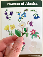 Load image into Gallery viewer, Flowers of Alaska Sticker Sheet
