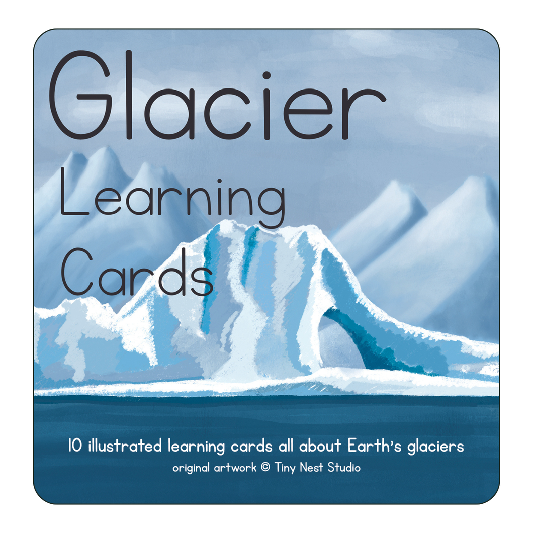 Glacier Learning Cards