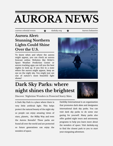 Northern Lights Nature Study