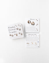 Load image into Gallery viewer, Alaska Animal Tracks Learning Cards
