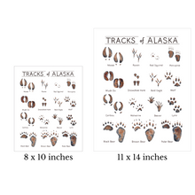 Load image into Gallery viewer, Tracks of Alaska Art Print
