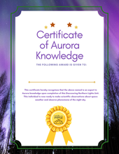 Load image into Gallery viewer, Northern Lights Nature Study

