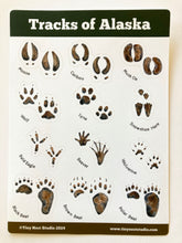 Load image into Gallery viewer, Tracks of Alaska Sticker Sheet
