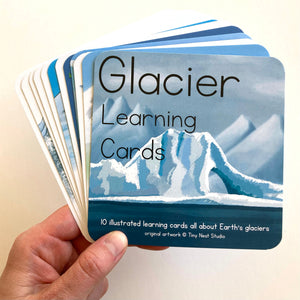 Glacier Learning Cards