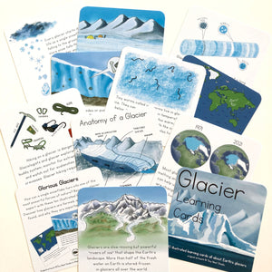 Glacier Learning Cards