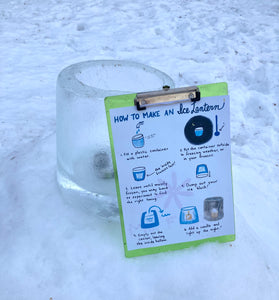 How to Make an Ice Lantern Digital Dowload