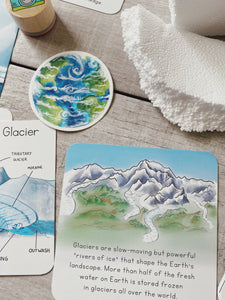 Glacier Learning Cards: Digital Download