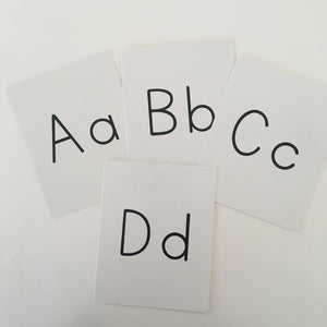 Alphabet Flashcards Digital Download