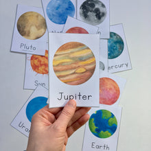Load image into Gallery viewer, Solar System Flashcards and Mini-Poster: Digital Download
