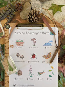 Nature Scavenger Hunt: Digital Download