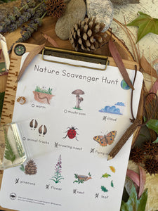 Nature Scavenger Hunt: Digital Download